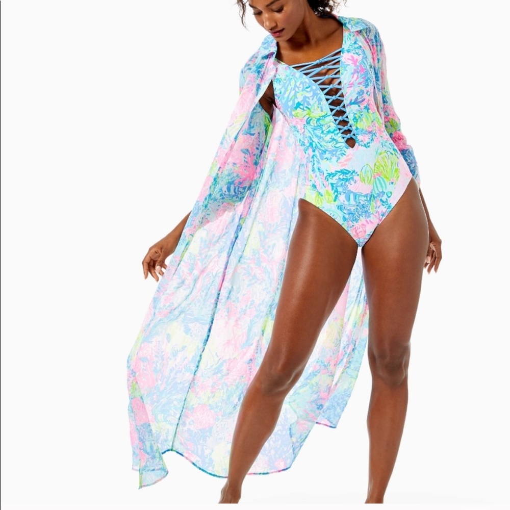 Lilly Pulitzer® Natalie Maxi Cover-Up